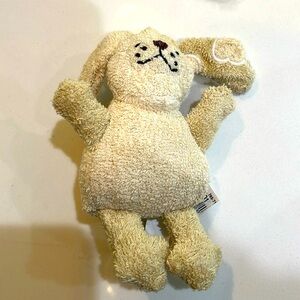 Pottery Barn bunny bath toy